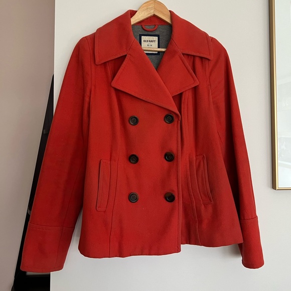 Old Navy Orange Jacket 🧥 - Picture 2 of 9